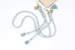 Original Phone Strap Gold - Denim