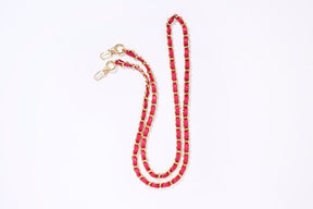 Audrey Chain Long Gold - Red
