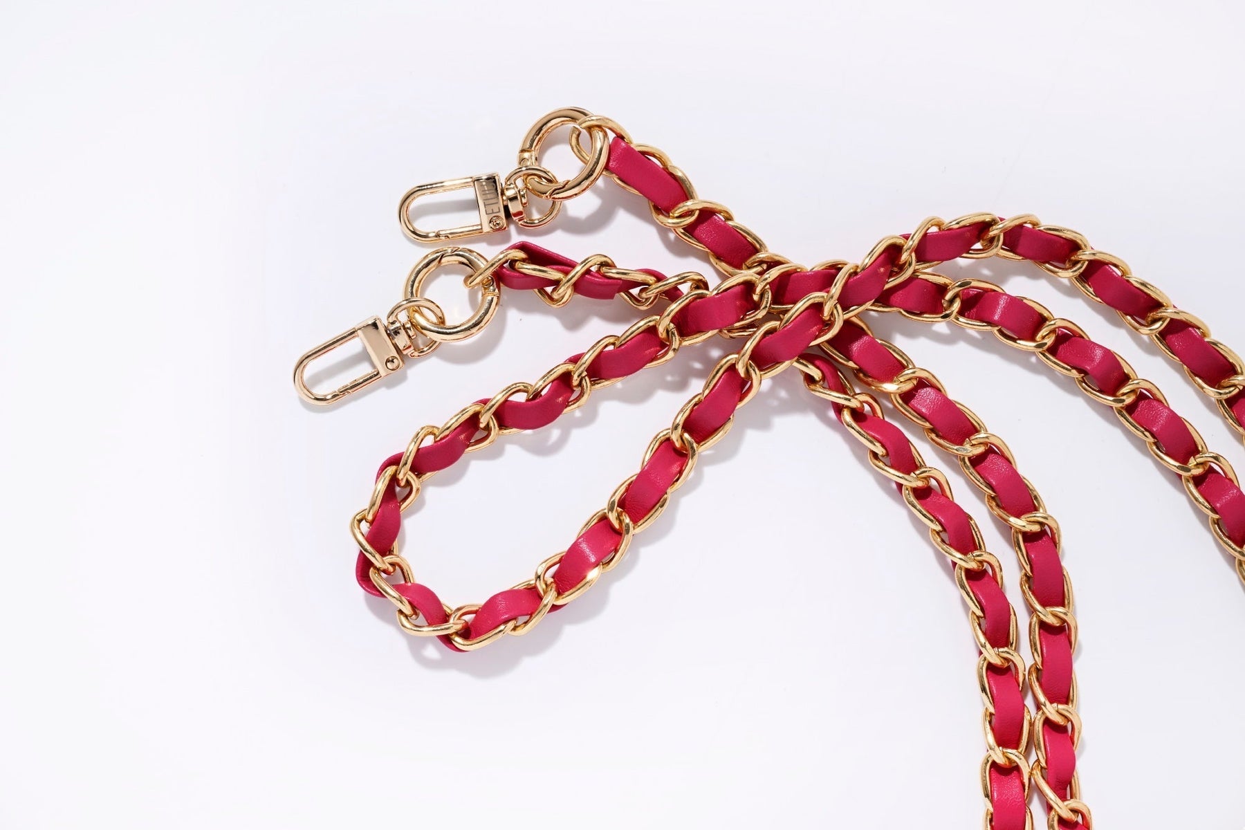 Audrey Chain Long Gold - Red