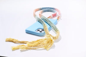 Marrakesh Phone Strap Gold - Rainbow Limited Edition