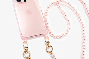 Clear Case With Eyelets Pink